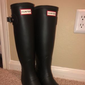 Black Hunter Boots